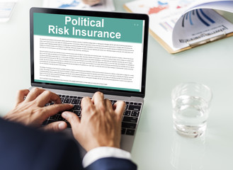 Political Risk Insurance Protection Government Concept