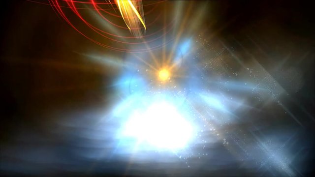 Input in portal tunnel of space-time. Sci-fi. Portal of tunnel in space-time. 