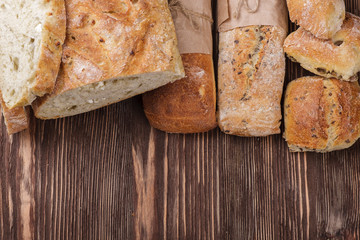 Fresh homemade bread