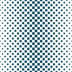 Abstract geometric hipster fashion halftone blue square pattern