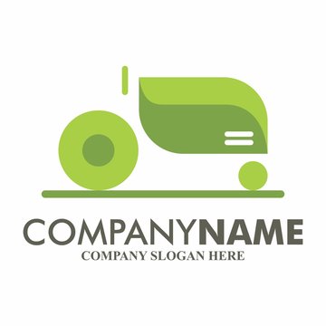 Tractor logo icon vector template