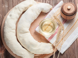 raw pies on table © Igor Syrbu