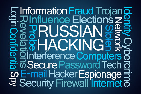 Russian Hacking Word Cloud