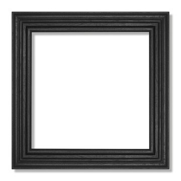Black frame Isolated On White Background