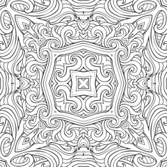 Abstract vector ethnic sketchy background