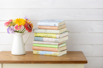 読書　本　書籍　花