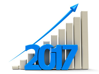 Business graph up 2017