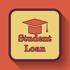 Student loan icon