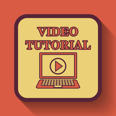 Video tutorial icon