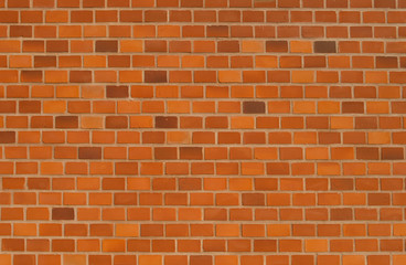 Fototapeta na wymiar Background of texture of smooth brick wall