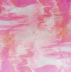 Obraz premium Abstract colorful painted background, watercolor brush strokes