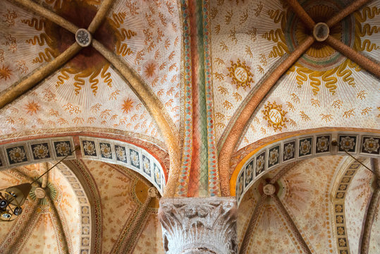 Fresco of church Santa Maria delle Grazie