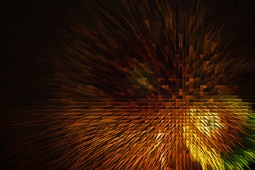 orange and brown abstract background with embossed geometric patterns