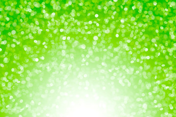 Green bokeh background