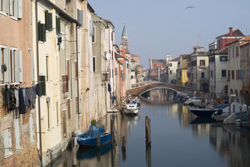 Fototapeta na wymiar Chioggia, Province of Venice, Italy