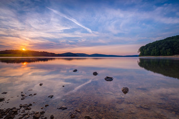 Round Valley Reservoir Sunrise 