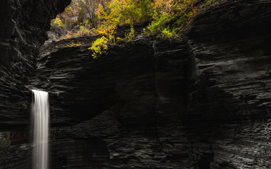 Cavern Cascade waterfall 