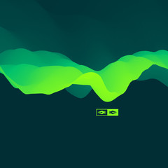 Fototapeta premium Colorful Abstract Background. Motion Vector Illustration.