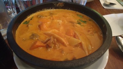 Coconut dish - the golden Asian food