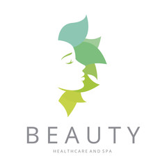 Beauty logo template