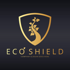 Eco shield logo