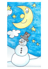 pupazzo neve piccolo