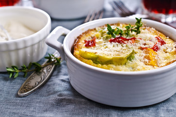 Casserole with vegetables
