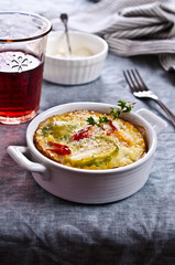 Casserole with vegetables