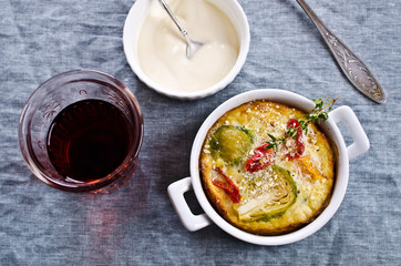 Casserole with vegetables