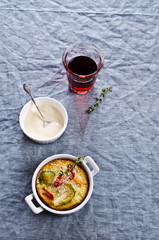 Casserole with vegetables