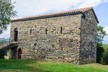 Sant Pere de Casseres Monastery in Catalonia, Spain