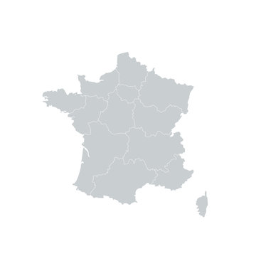 France Regions Map