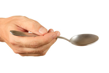 spoon in hand