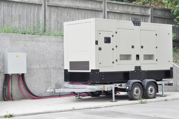 Industrial Diesel Generator. Standby generator. Industrial Diesel Generator for Office Building...