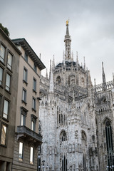 Fototapeta premium Milan (Italy): cathedral