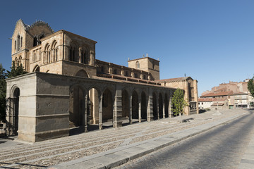 Avila (Castilla y Leon, Spain): San Vicente church