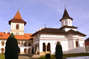 Monastery Sambata is a Romanian Orthodox monastery in S&acirc;mbăta de Sus, Brașov County, in the Transylvania region of Romania. 