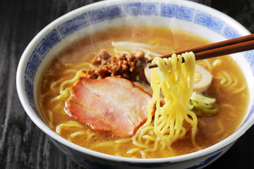 みそラーメン　Japanese Ramen noodles