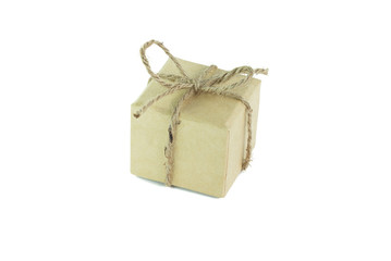 New year gift box or christmas paper box