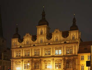 Obraz premium Mostecka street in Prague. Czech Republic