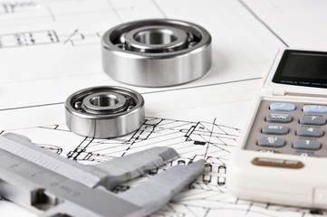 mechanical scheme and  bearing