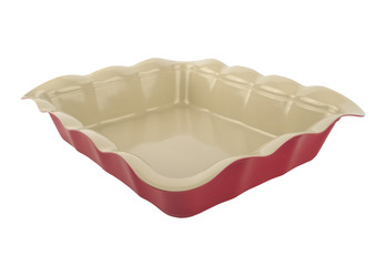 Form with non-stick coating baking dish