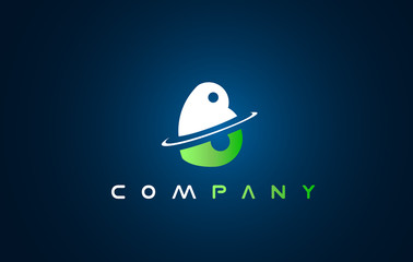 Alphabet letter b logo icon design