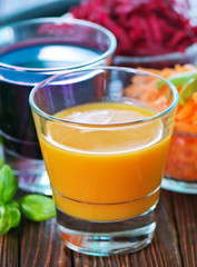 juice in glases