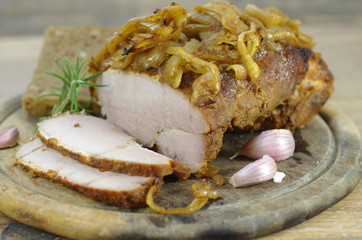 roast pork meat