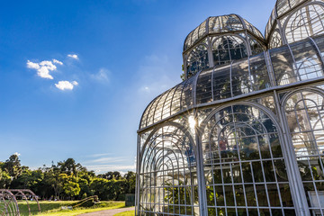 Fototapeta na wymiar Botanical Garden, Curitiba. Parana State, Brazil