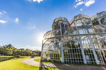 Fototapeta na wymiar Botanical Garden, Curitiba. Parana State, Brazil