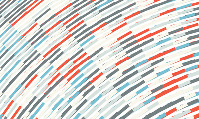 Fototapeta premium abstract lines moving in circle path