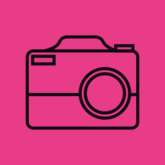 camera photographic isolated icon vector illustration design
