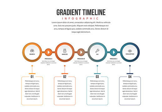 Gradient Timeline